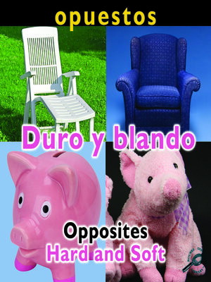 cover image of Duro y blando (Opposites: Hard and Soft)